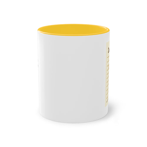 Coffee Mug, "JE BOUDE"