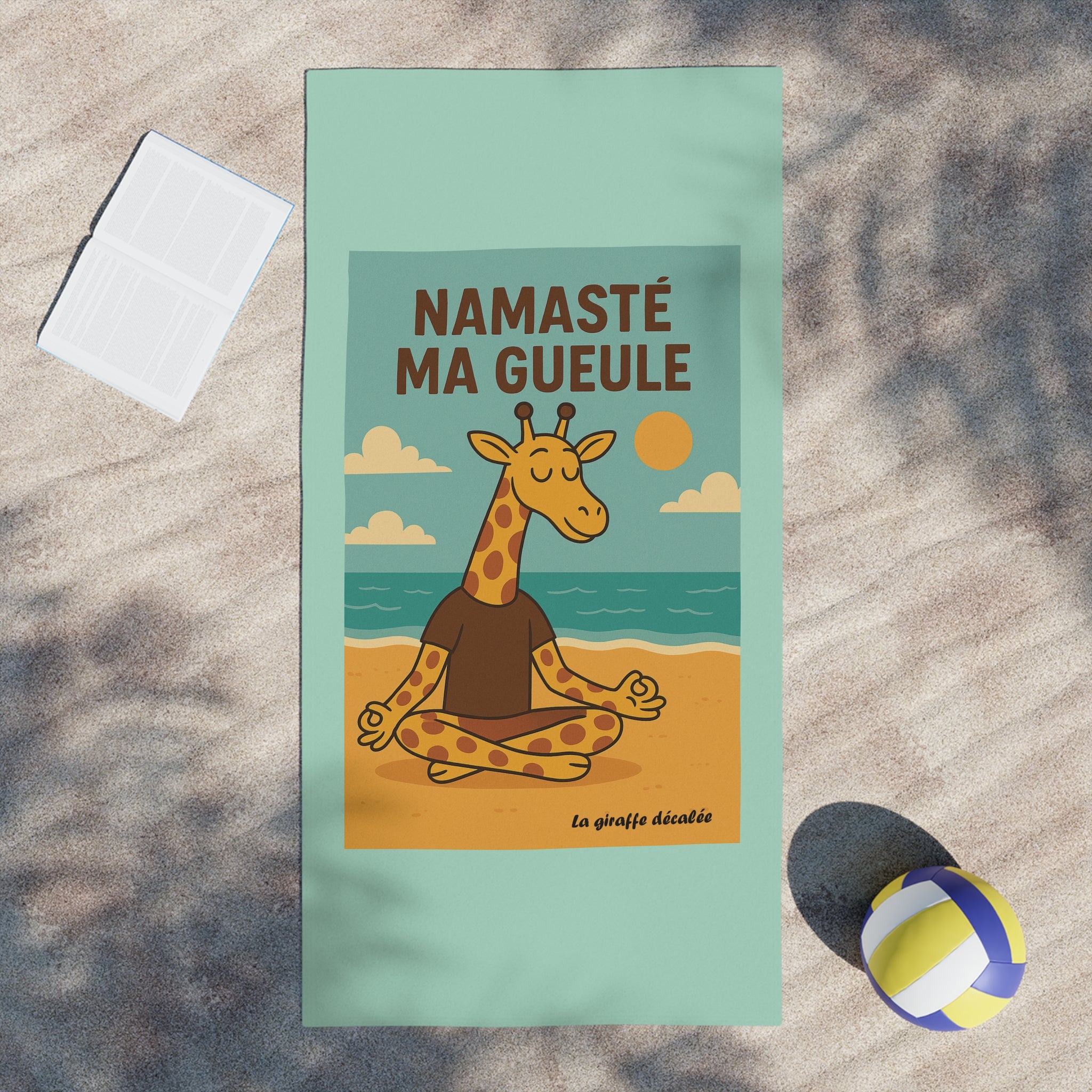 SERVIETTE DE PLAGE "NAMASTE 2"