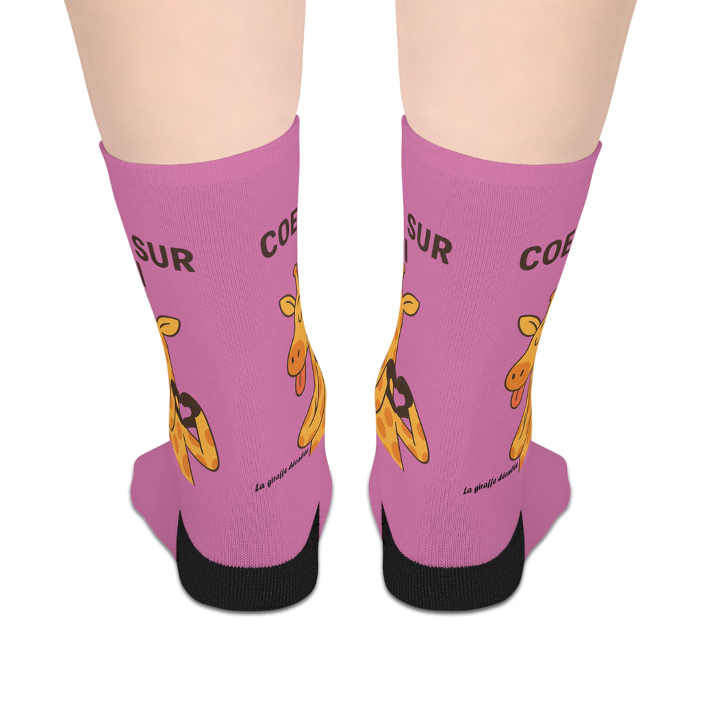 Socks "COEUR SUR TOI"