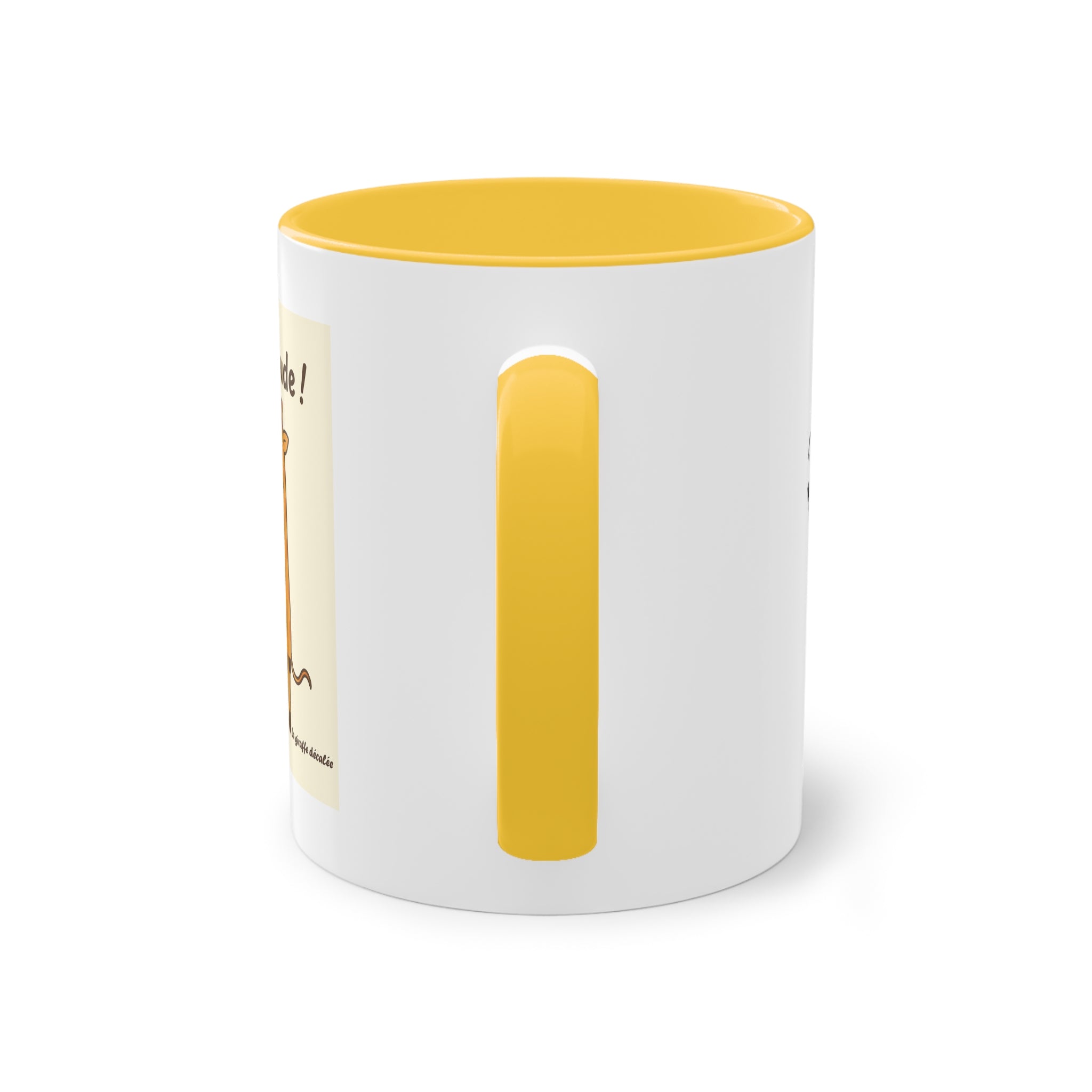 Coffee Mug, "JE BOUDE"