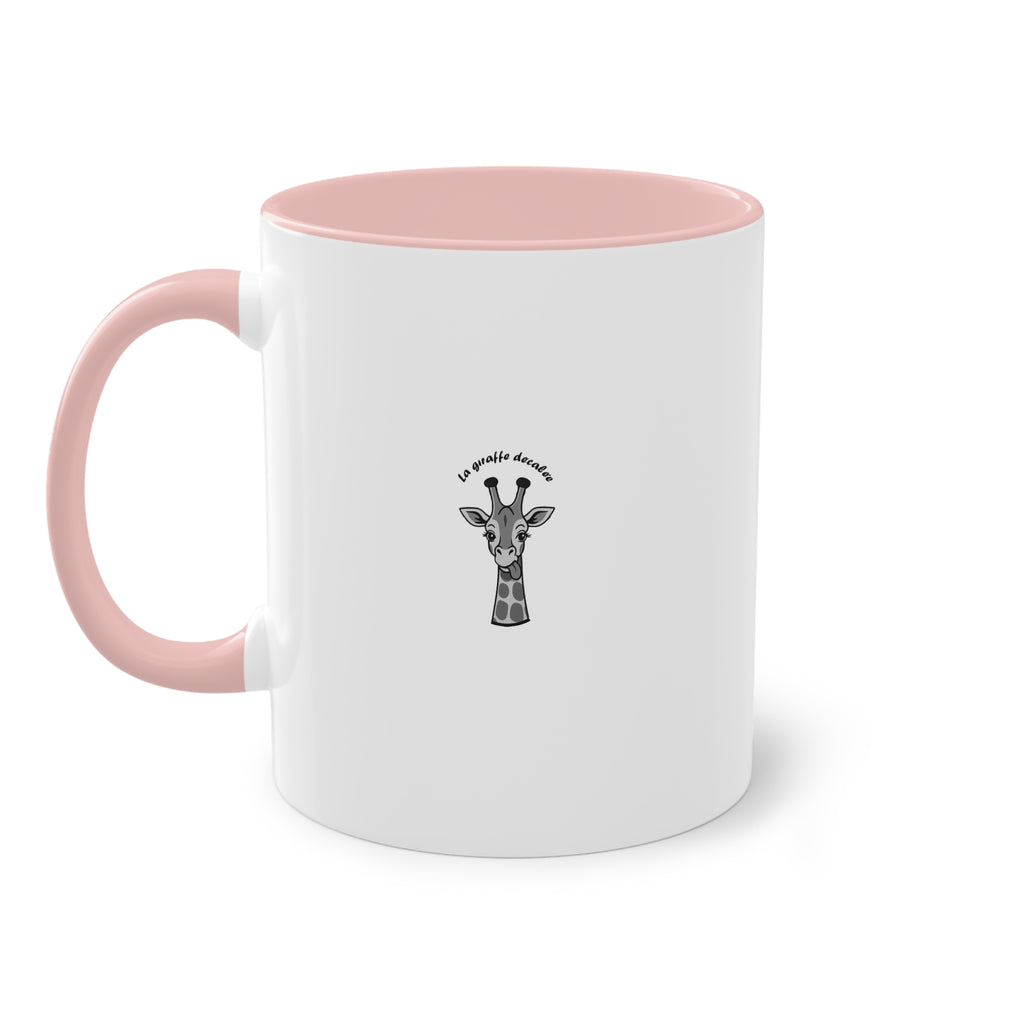 Coffee Mug, "COEUR SUR TOI"