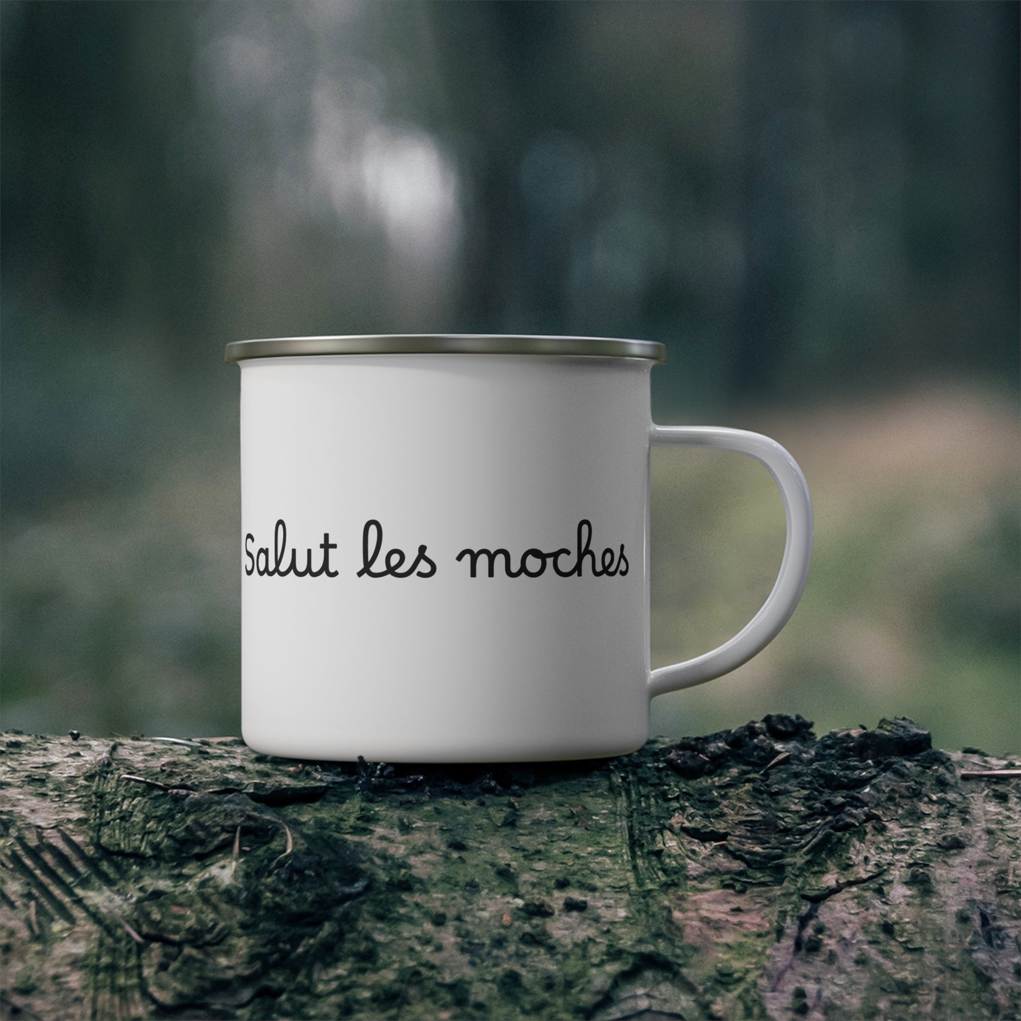 Camping Mug "SALUT LES MOCHES"