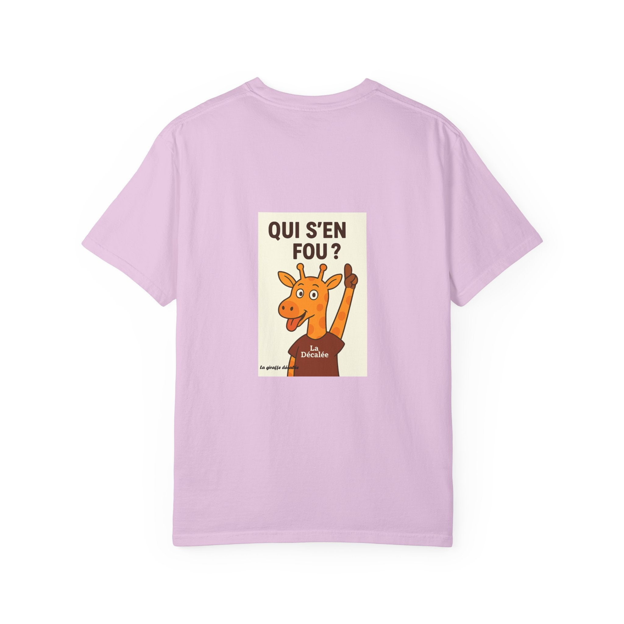 Unisex T-shirt "QUI S'EN FOU"