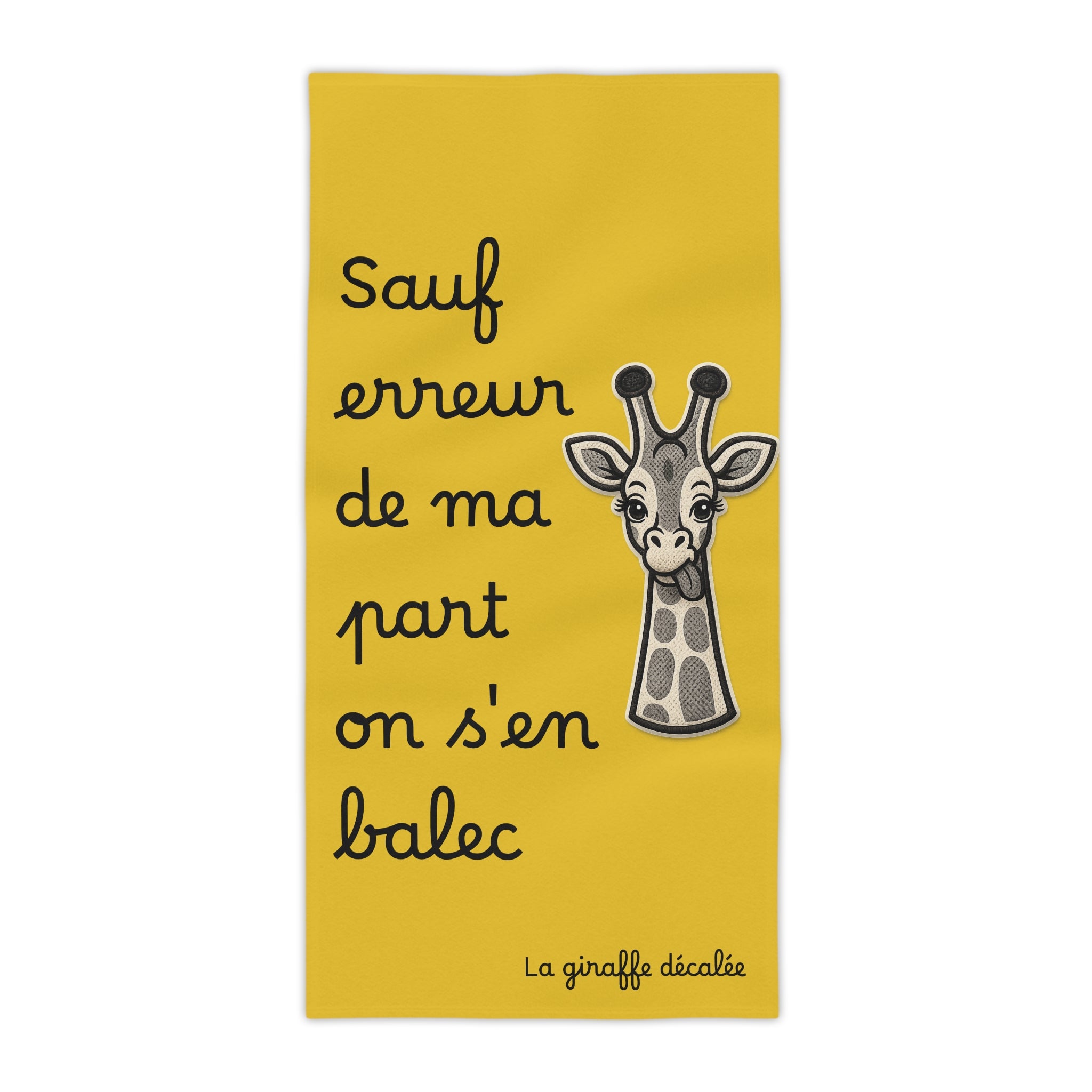 SERVIETTE DE PLAGE "BALEC"