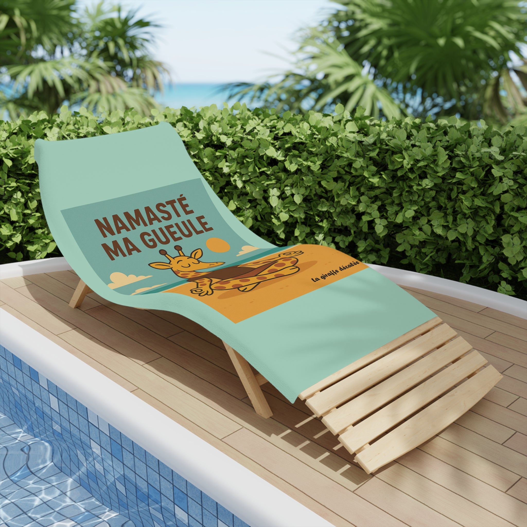 SERVIETTE DE PLAGE "NAMASTE 2"