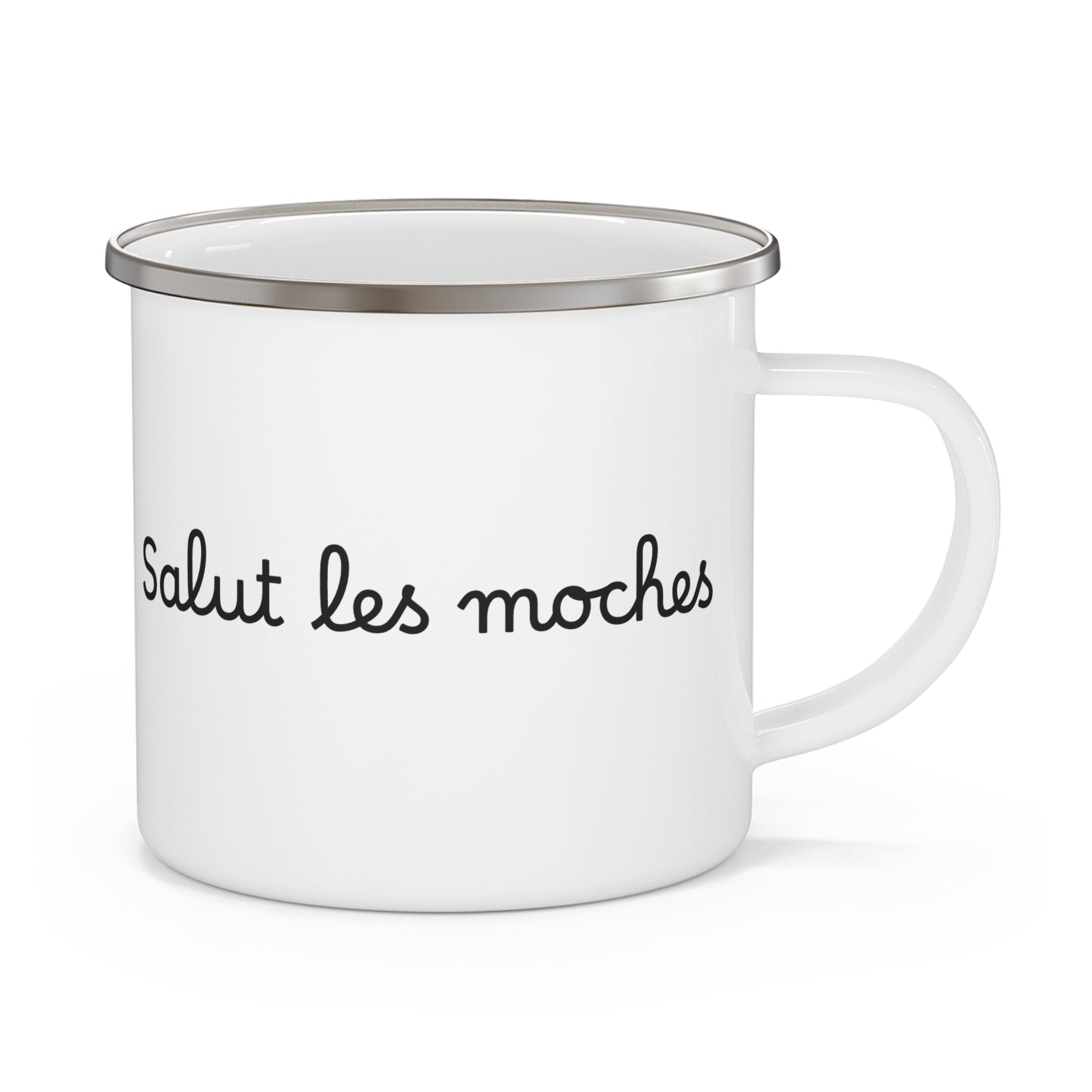 Camping Mug "SALUT LES MOCHES"
