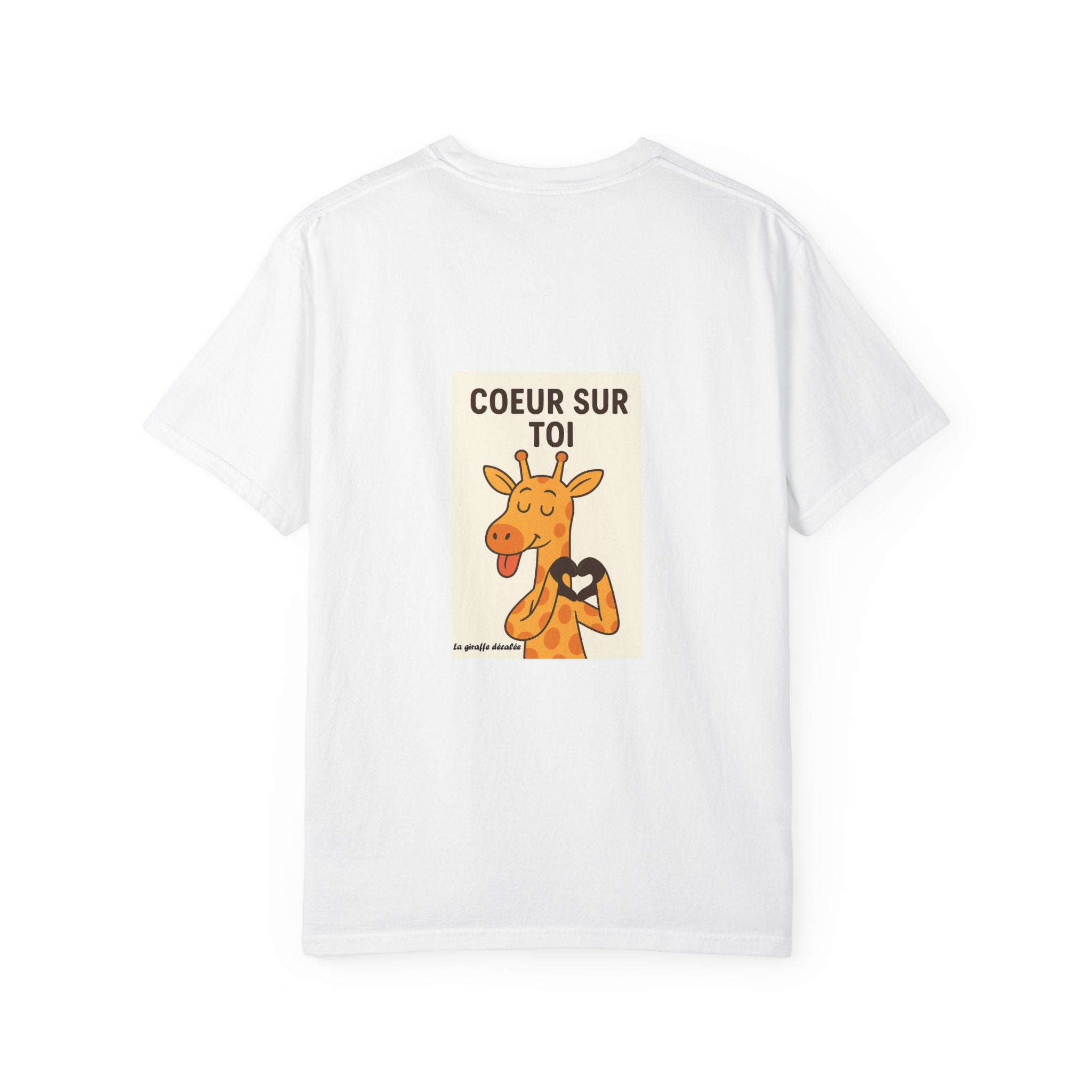 Unisex T-shirt "COEUR SUR TOI"