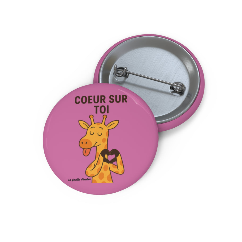 Pin Buttons "COEUR SUR TOI 2"