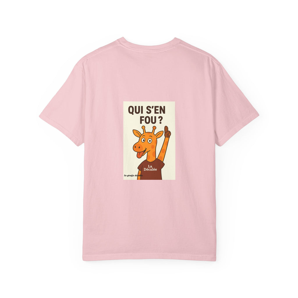 Unisex T-shirt "QUI S'EN FOU"