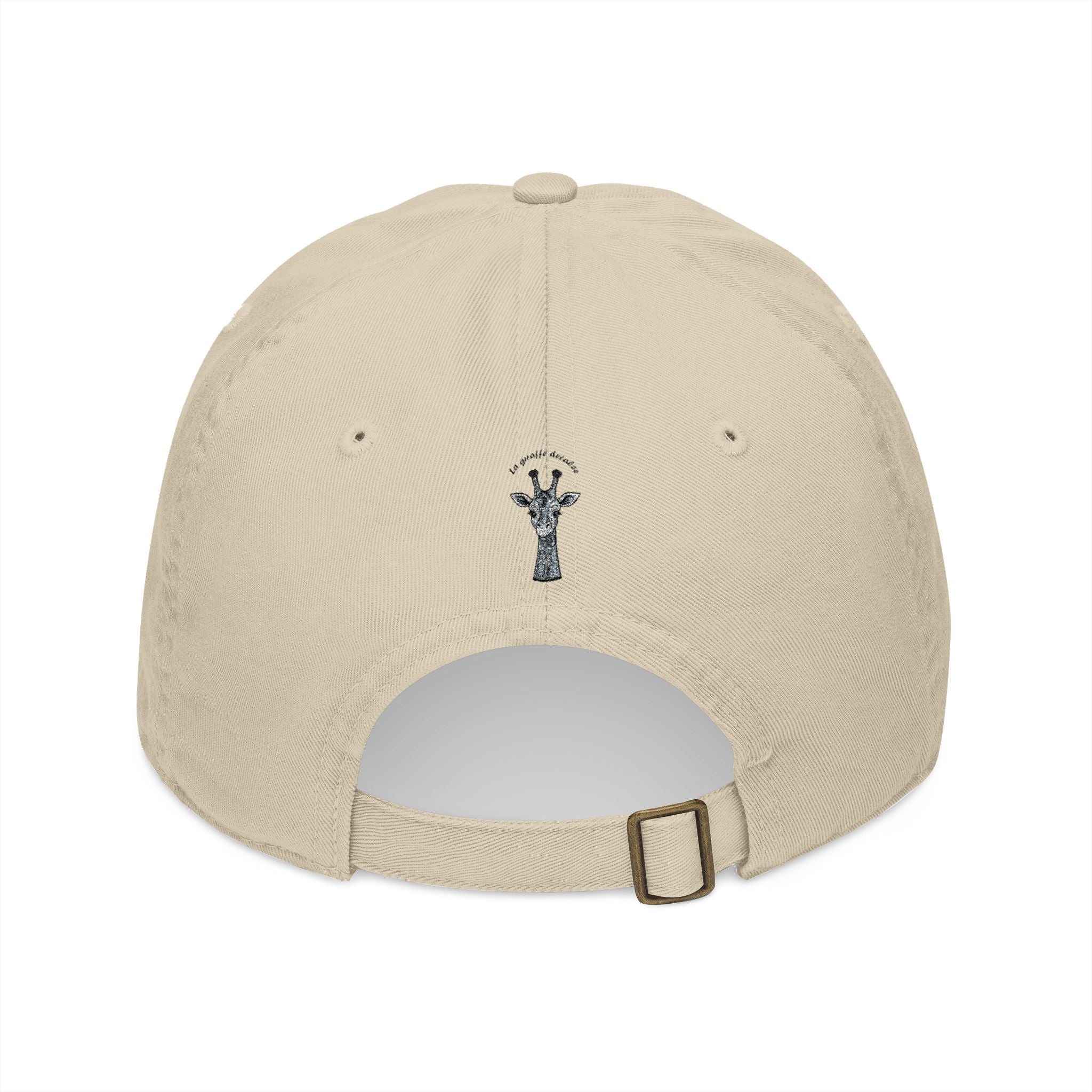 Organic Baseball Cap "QUI S'EN FOU"