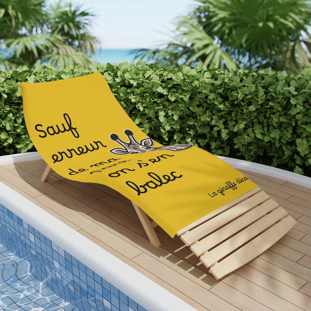 SERVIETTE DE PLAGE "BALEC"