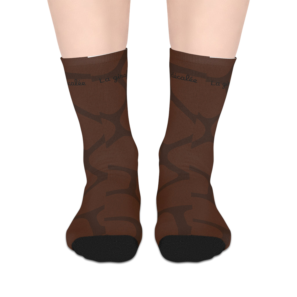Socks "LA BRUNE DECALEE"