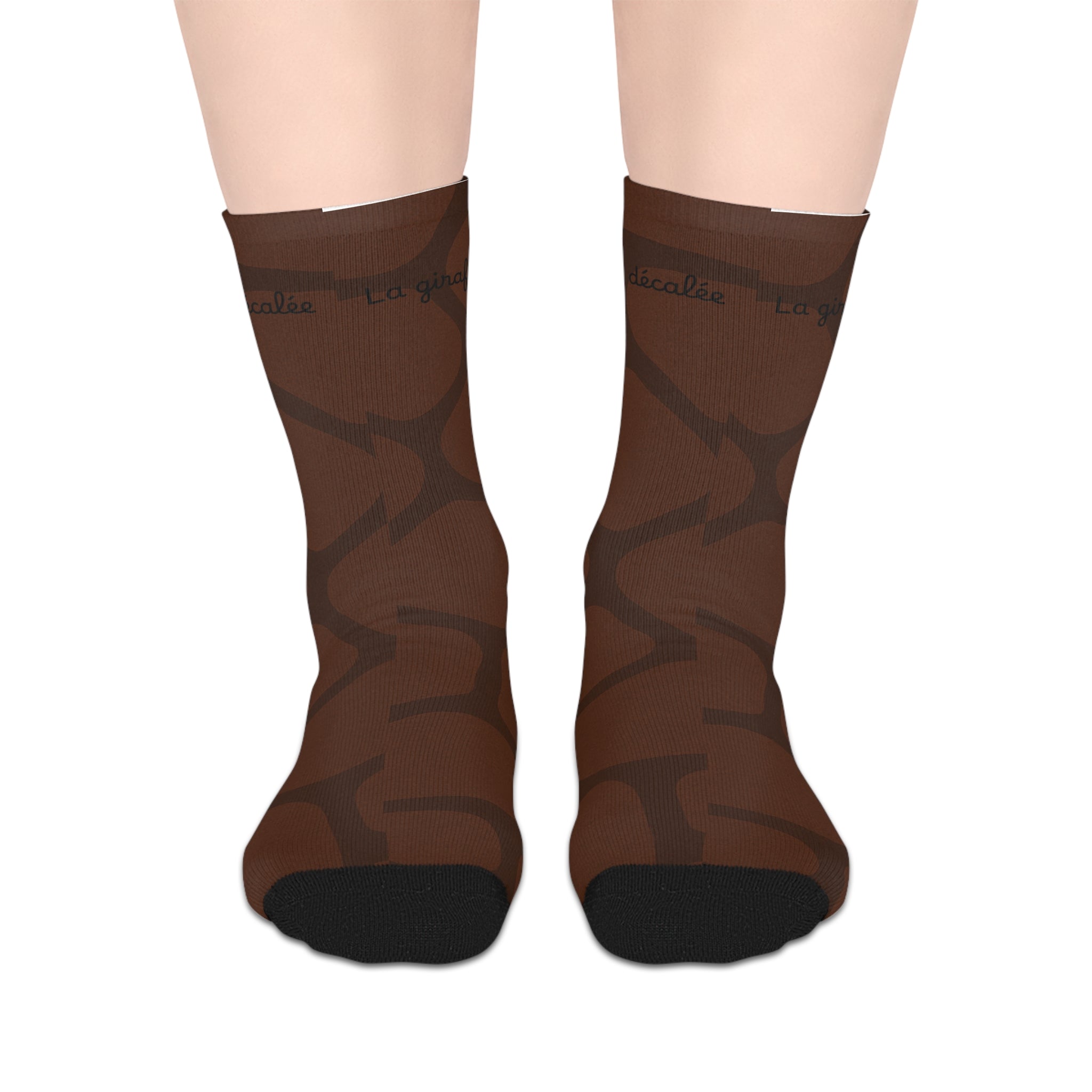 Socks "LA BRUNE DECALEE"