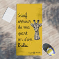 SERVIETTE DE PLAGE "BALEC"