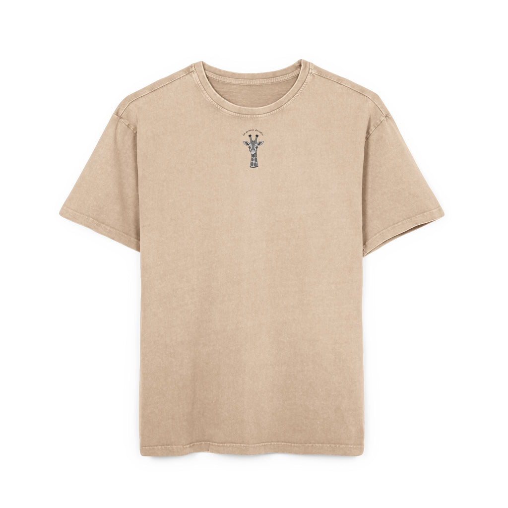 Washed Heavy Oversize "MERCREDI"