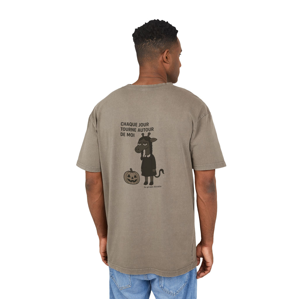 Washed Heavy Oversize "MERCREDI"