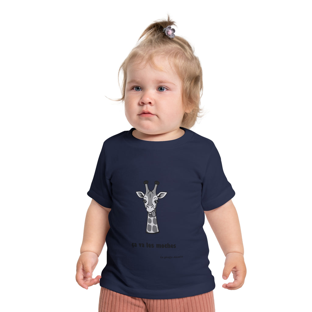 Baby Short T-Shirt "LES MOCHES"