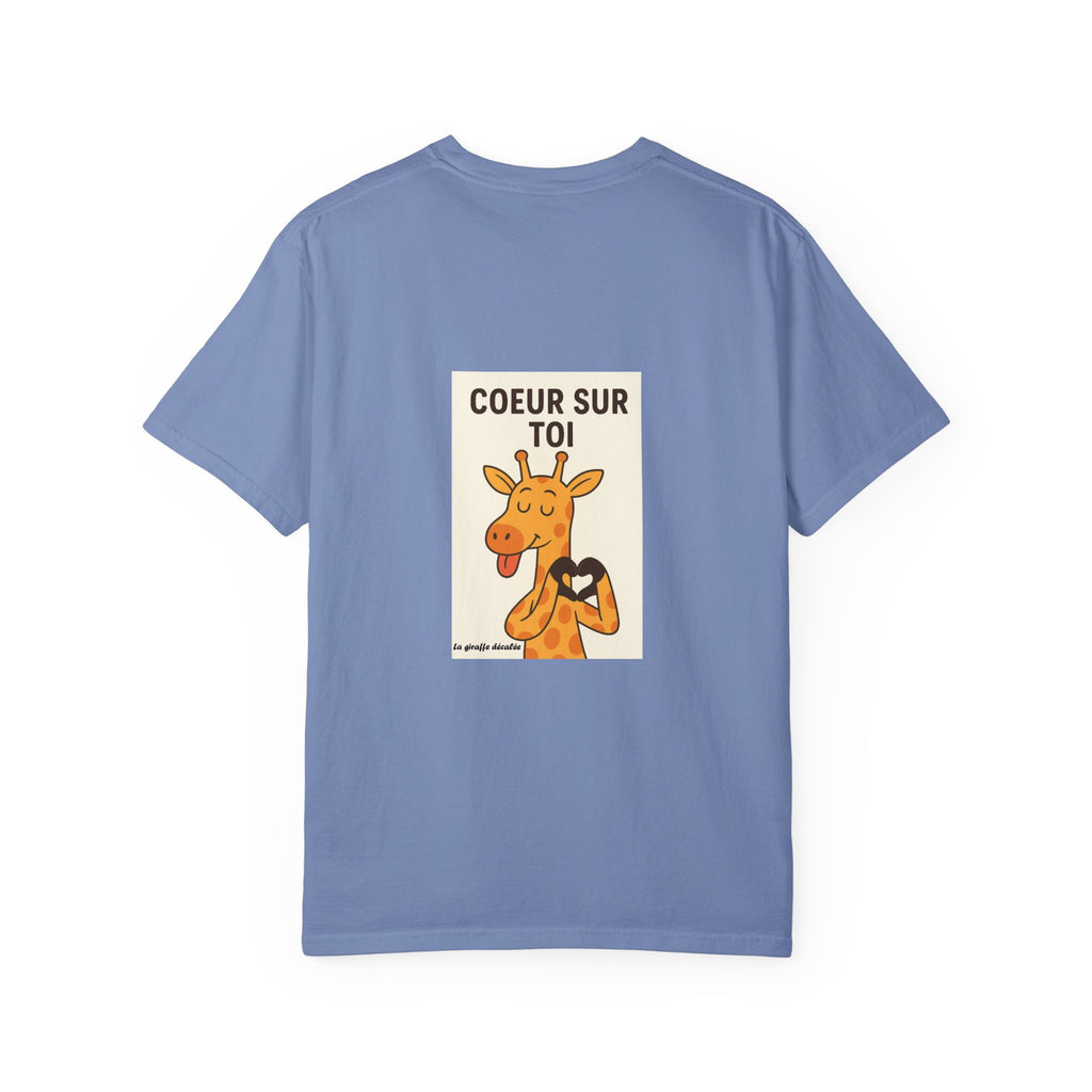 Unisex T-shirt "COEUR SUR TOI"