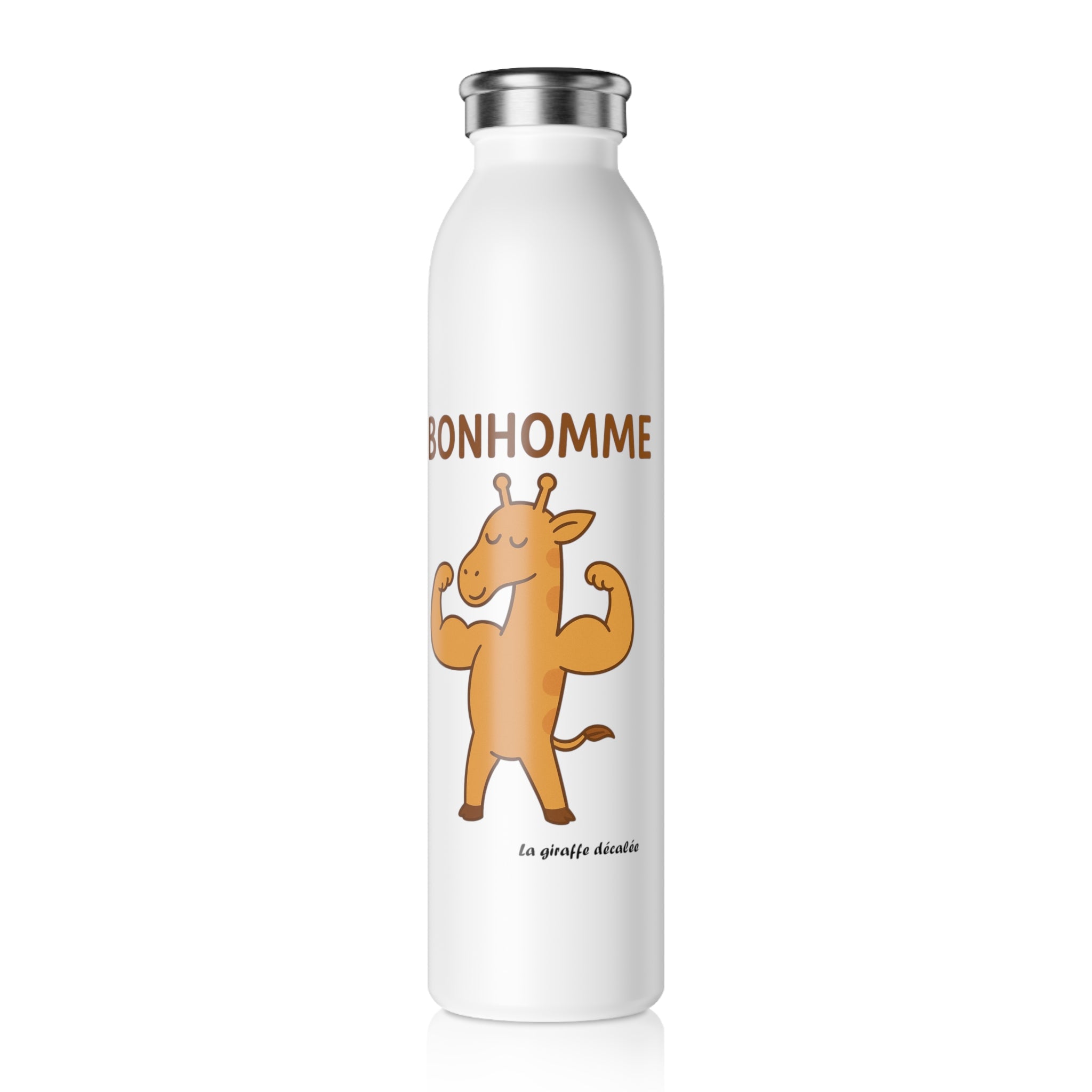 Slim Water Bottle "BONHOMME"