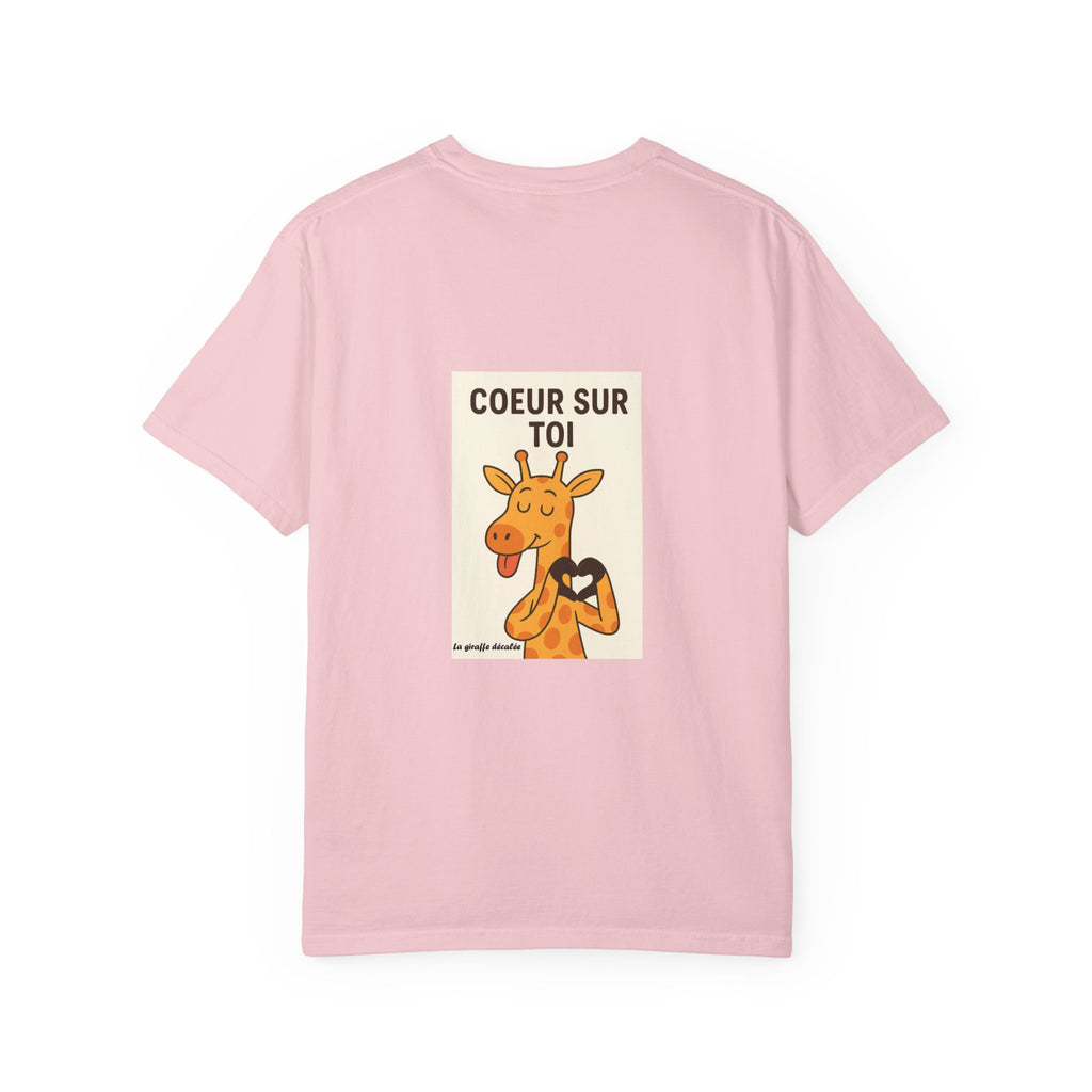 Unisex T-shirt "COEUR SUR TOI"