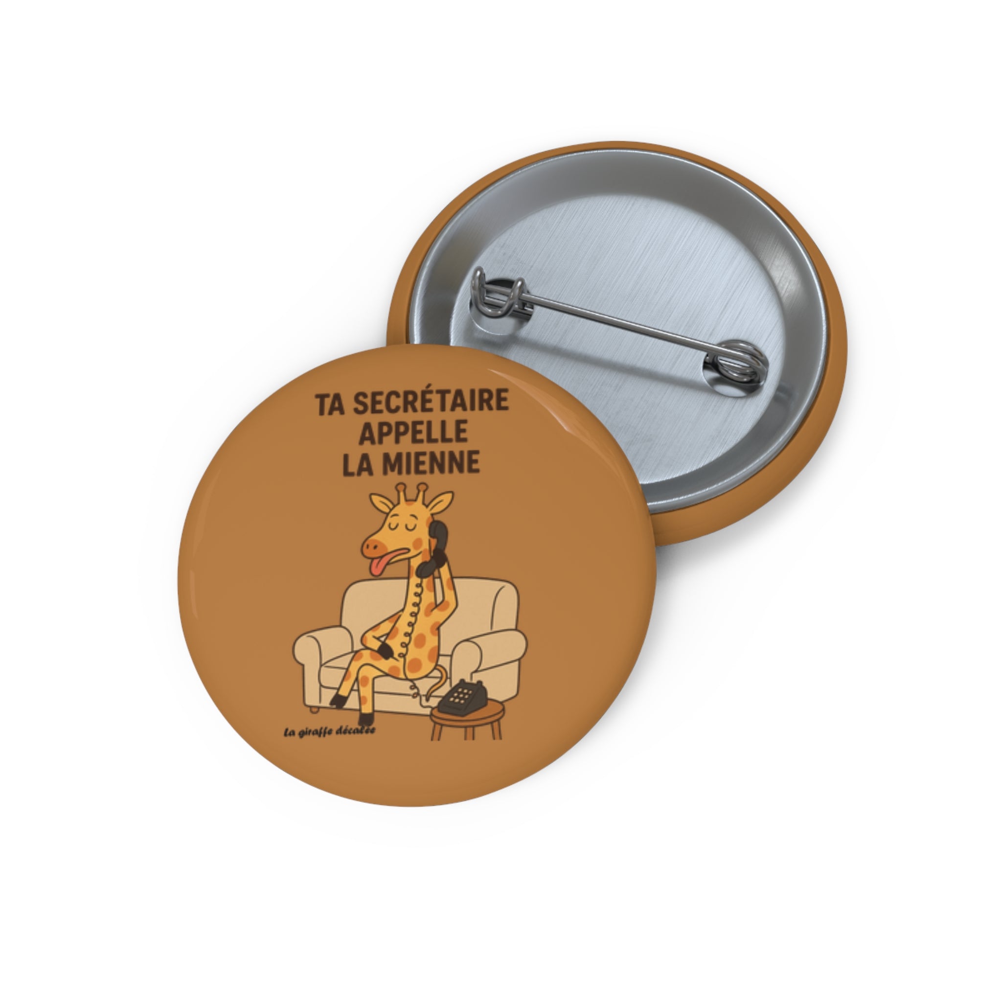 Pin Buttons "TA SECRETAIRE"