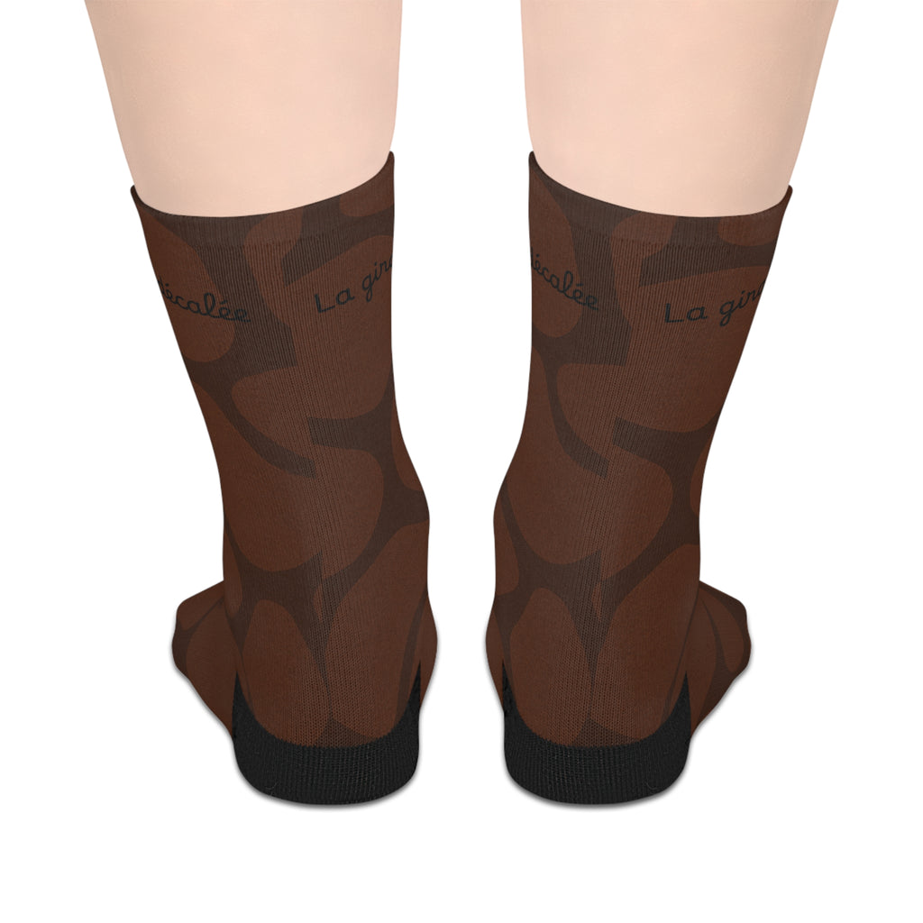 Socks "LA BRUNE DECALEE"