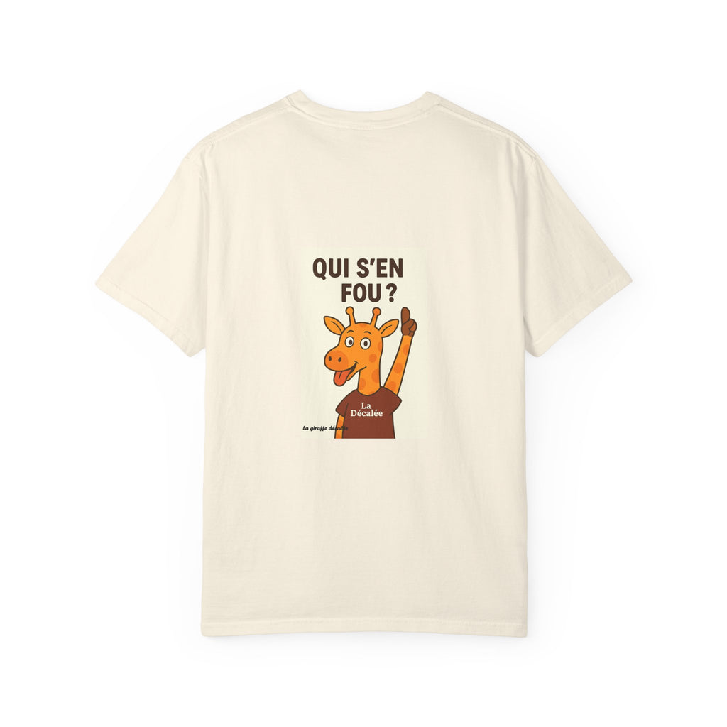 Unisex T-shirt "QUI S'EN FOU"