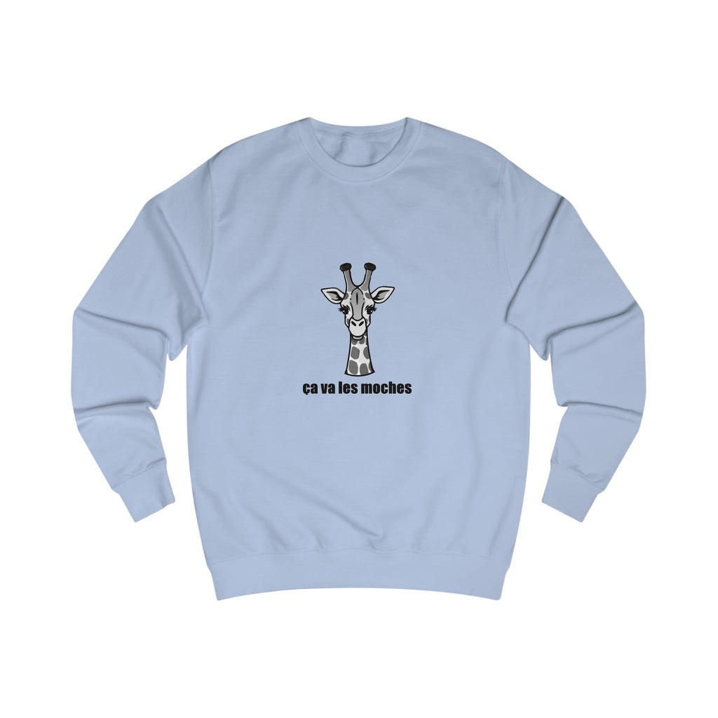 Unisex Sweatshirt "CA VA LES MOCHES"