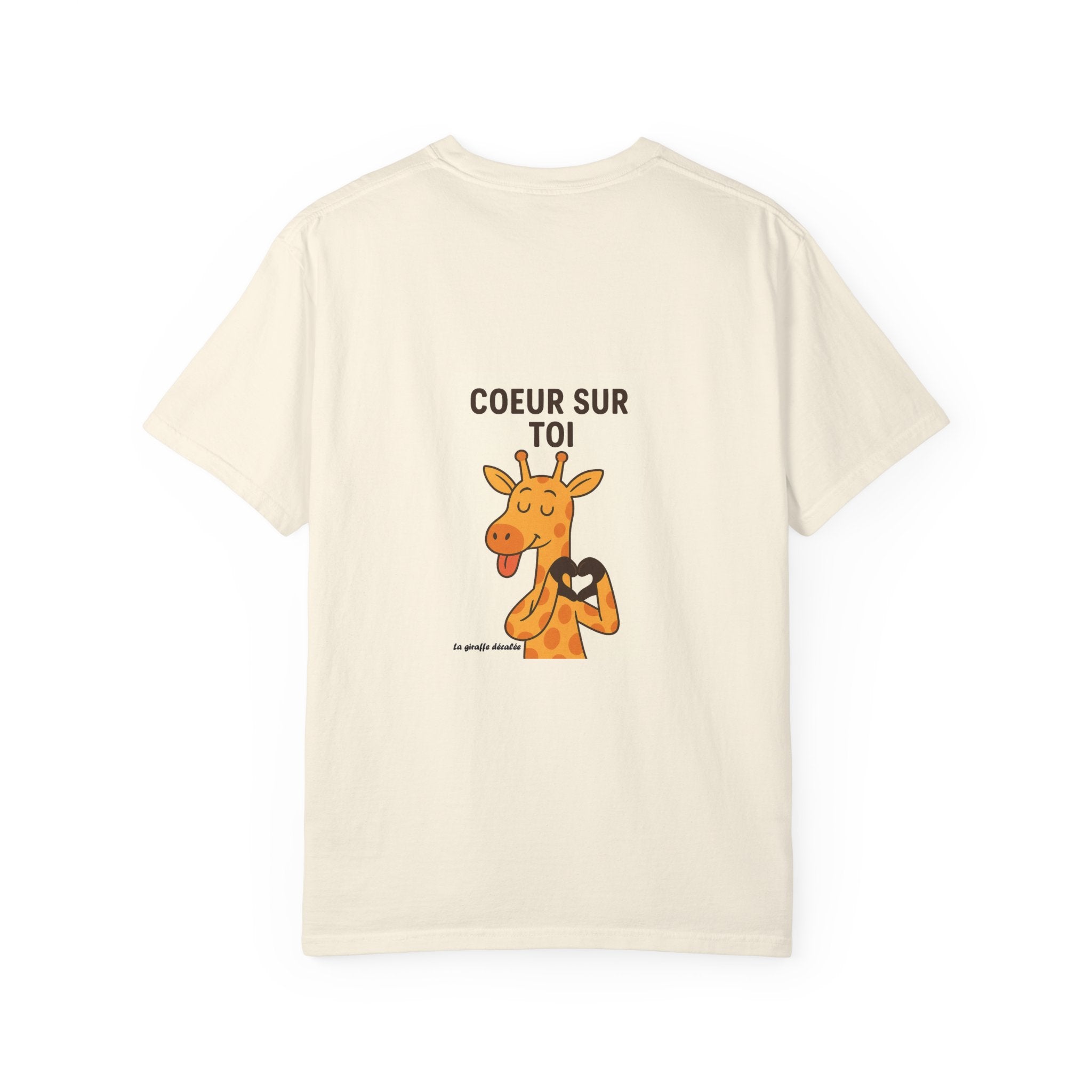 Unisex T-shirt "COEUR SUR TOI"